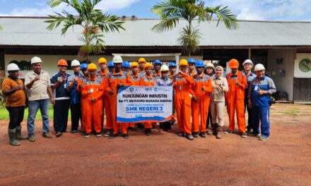 Kunjungan Industri ke Mitra Industri di (PLTBm) Pembangkit Listrik Tenaga Biomassa PT. Merauke Narada Energi oleh jurusan Teknik Elektronika Industri