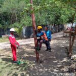Guru Tamu dari PT Nusa Daya Berikan Pelatihan Panjat Tiang Manual bagi Siswa TITL SMKN 3 Teknologi dan Rekayasa Merauke